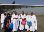 بالصور: وصول حجاج مدينة الرملة إلى الديار الحجازية بسلام